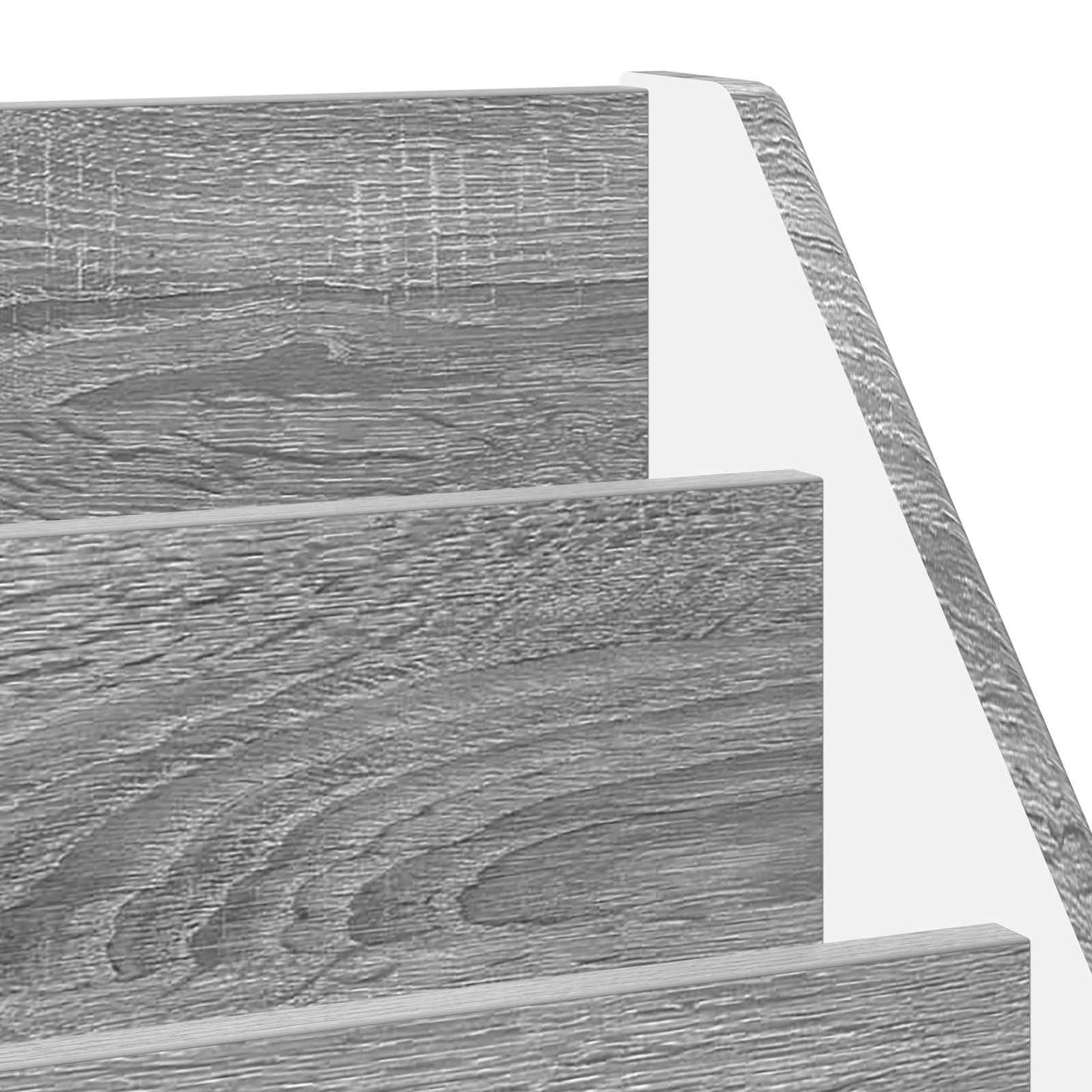 vidaXL Βιβλιοθήκη Παιδιών με συρτάρι Γκρίζο Σονομα 60 x 29,5 x 69 εκ