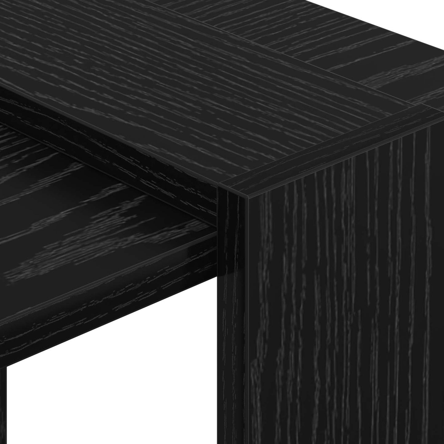 vidaXL Ράφι Βιβλίων Μαύρη Οξυά 52 x 25 x 71,5 εκ Επεξεργασμένο ξύλο