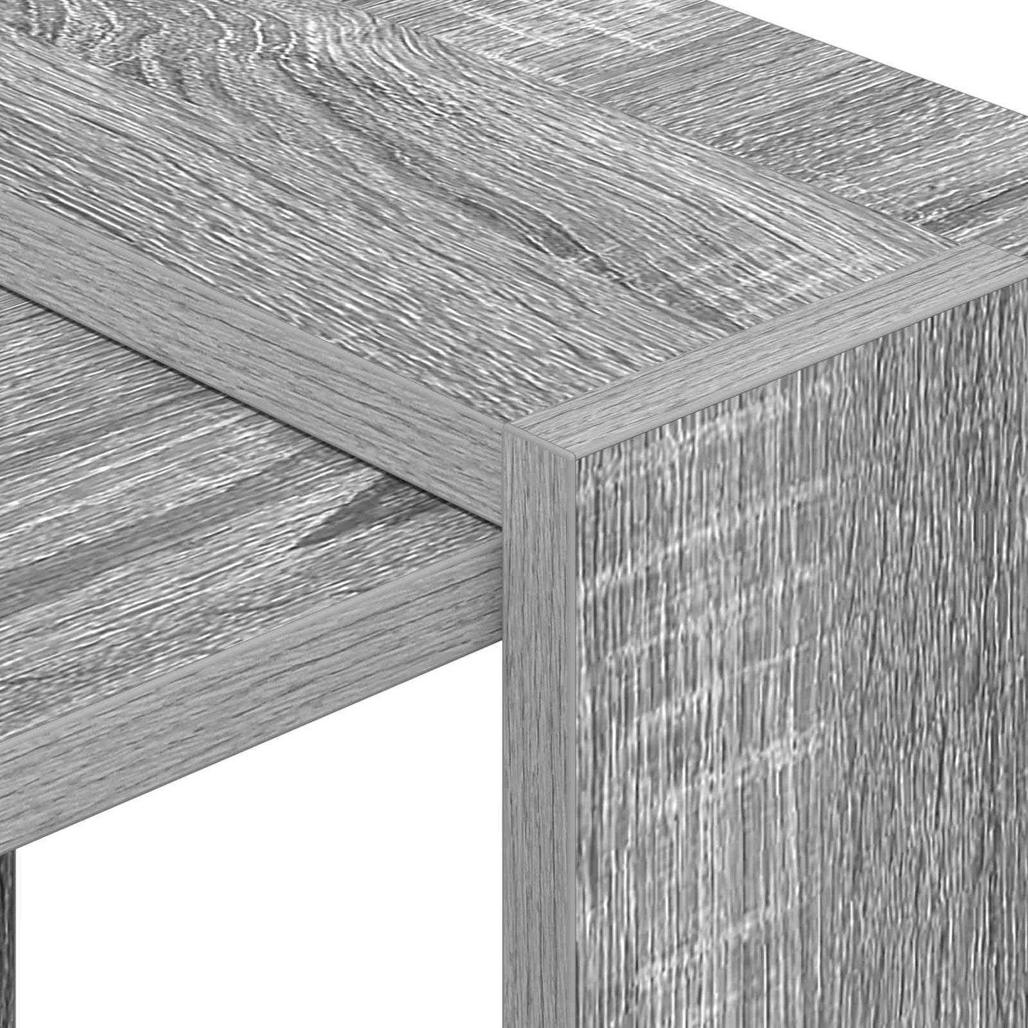 vidaXL Ράφι Βιβλίων Γκρίζο Σονομα 52 x 25 x 71,5 εκ Επεξεργασμένο ξύλο