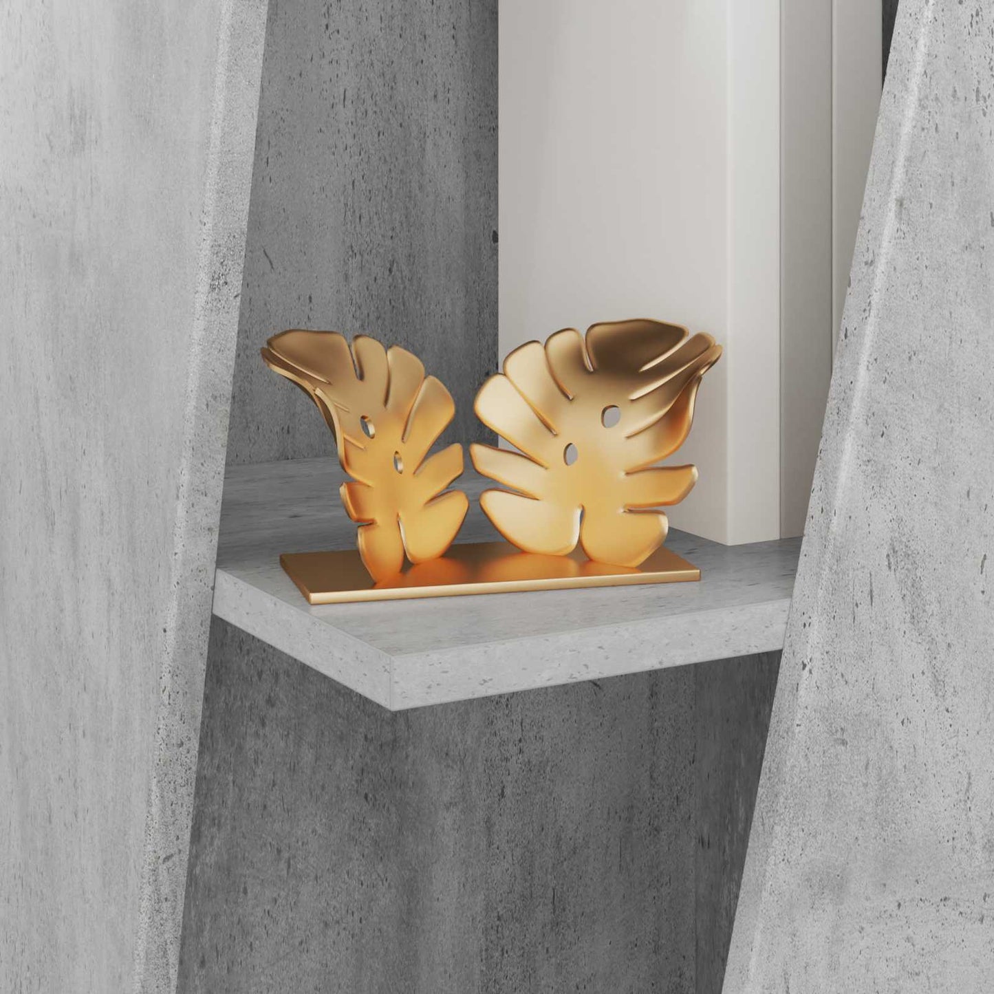 vidaXL Πλευρικό Ράφι Σκυρόδεμα Γκρι 33 x 32 x 70,5 εκ