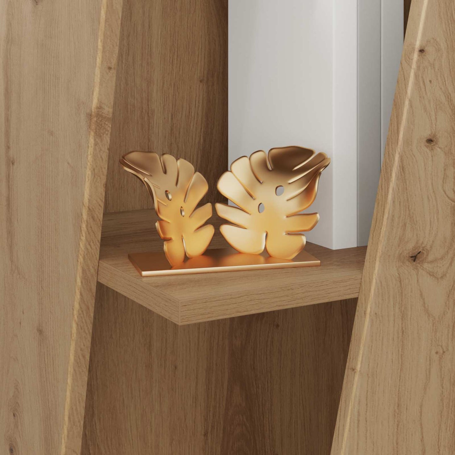 vidaXL Πλευρικό Ράφι Artisan Oak 33 x 32 x 70,5 εκ Επεξεργασμένο ξύλο