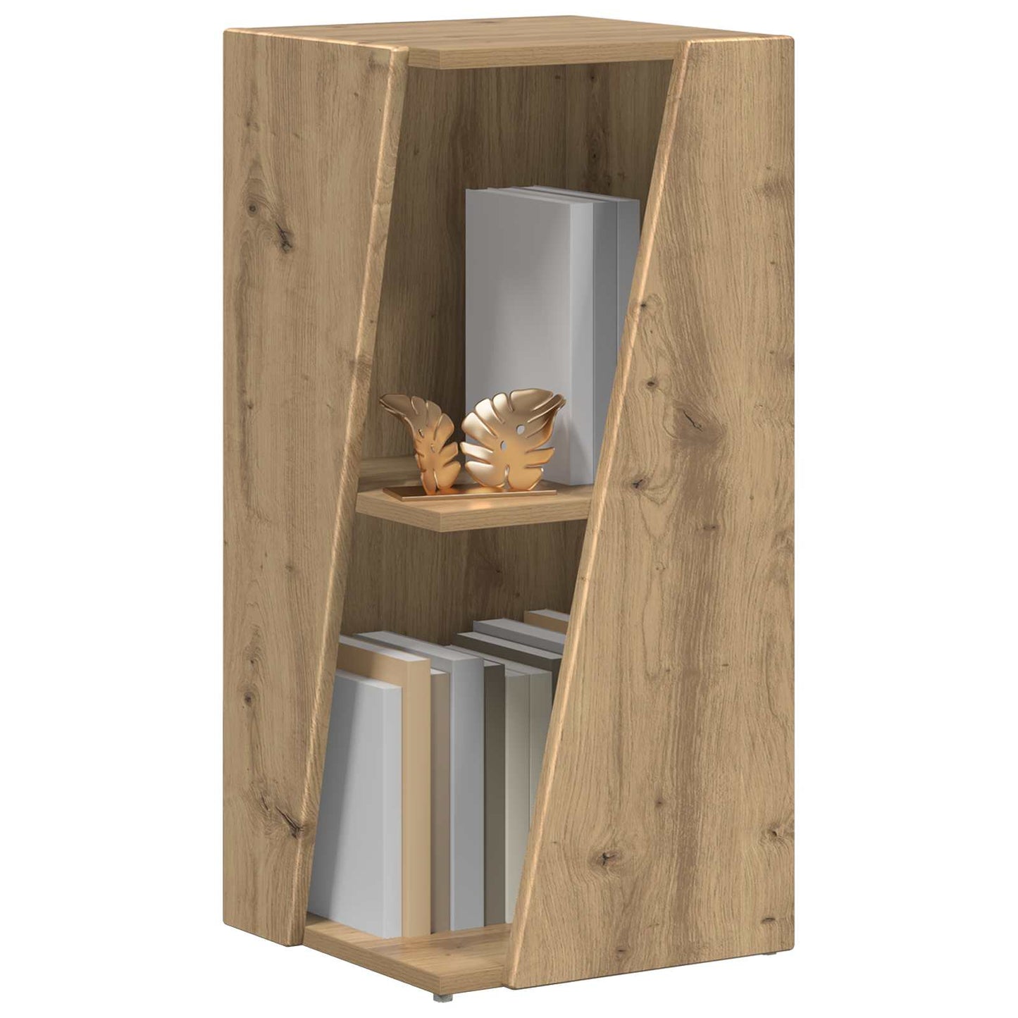 vidaXL Πλευρικό Ράφι Artisan Oak 33 x 32 x 70,5 εκ Επεξεργασμένο ξύλο