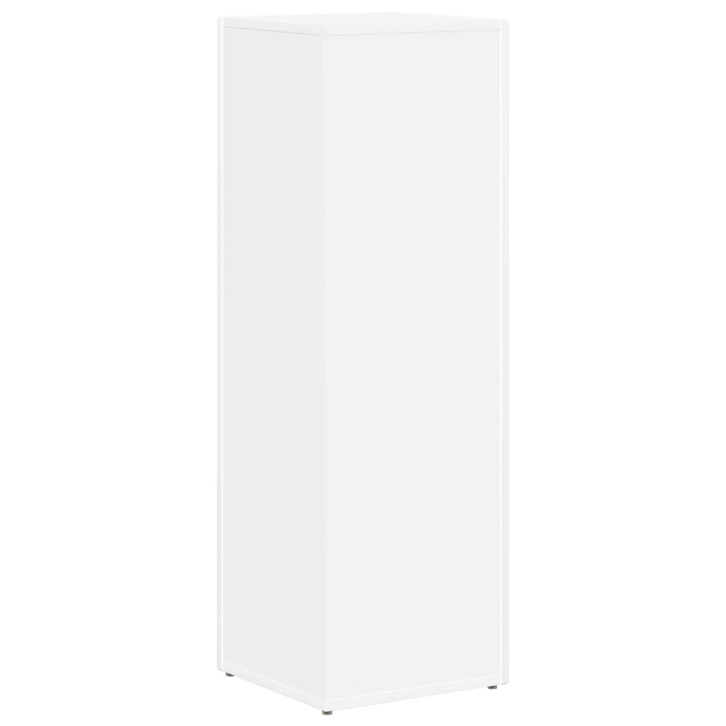 vidaXL Πλευρικό Ράφι Λευκό 33 x 32 x 100,5 εκ Επεξεργασμένο ξύλο