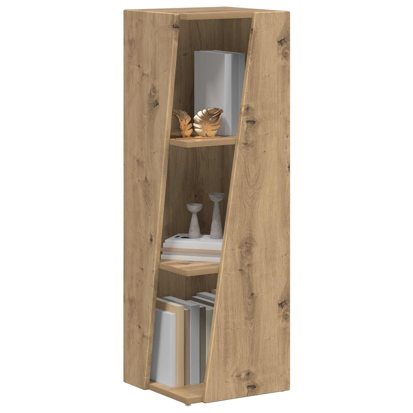 vidaXL Πλευρικό Ράφι Artisan Oak 33 x 32 x 100,5 εκ.
