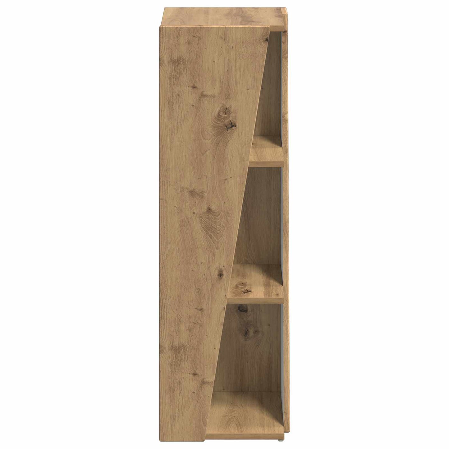 vidaXL Πλευρικό Ράφι Artisan Oak 33 x 32 x 100,5 εκ.