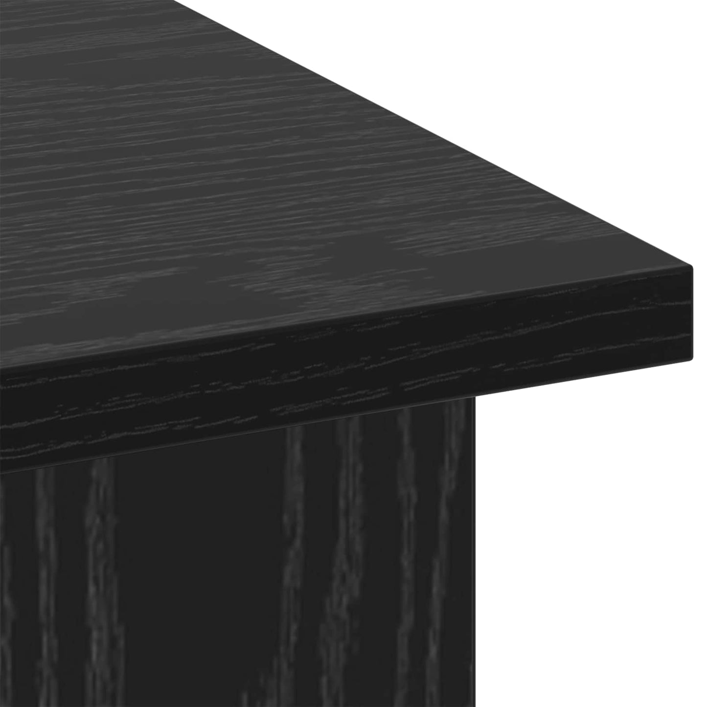 vidaXL Βάση τηλεόρασης Μαύρη Οξυά 100 x 40 x 50 cm