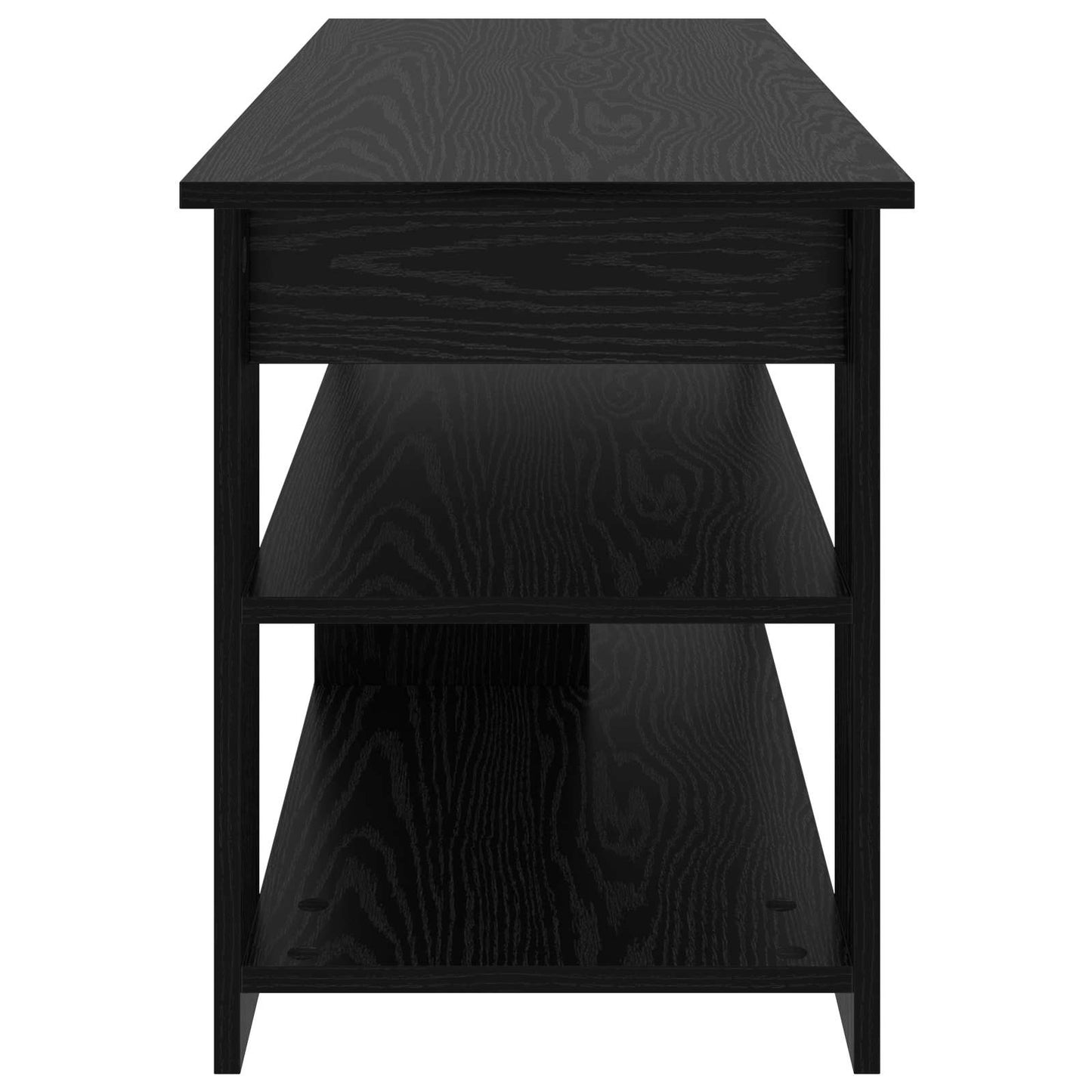vidaXL Βάση τηλεόρασης Μαύρη Οξυά 100 x 40 x 50 cm