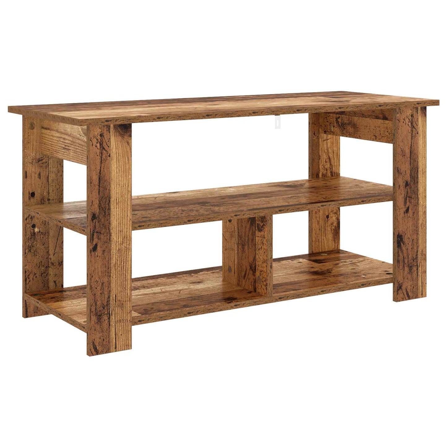 vidaXL Βάση τηλεόρασης Παλιό ξύλο 100 x 40 x 50 cm