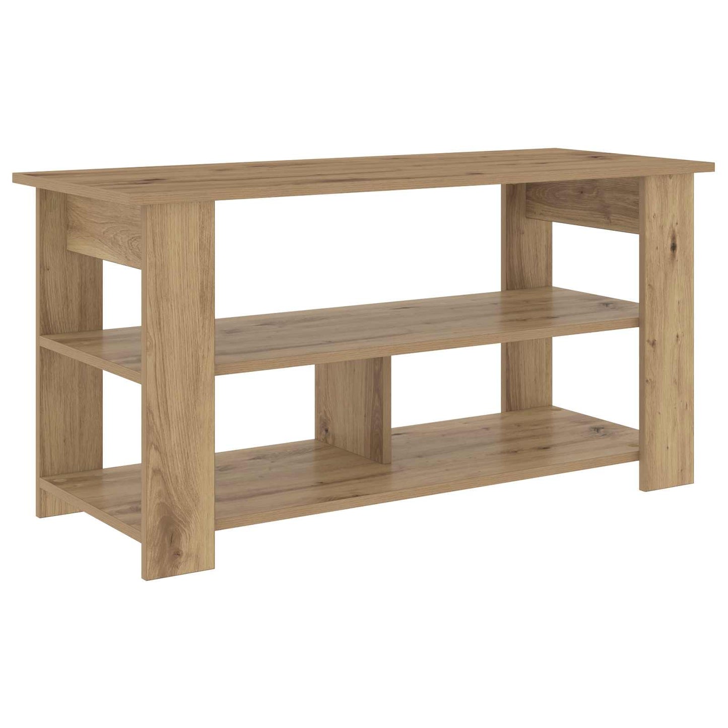 vidaXL Βάση τηλεόρασης 100 x 40 x 50 cm Artisan Oak