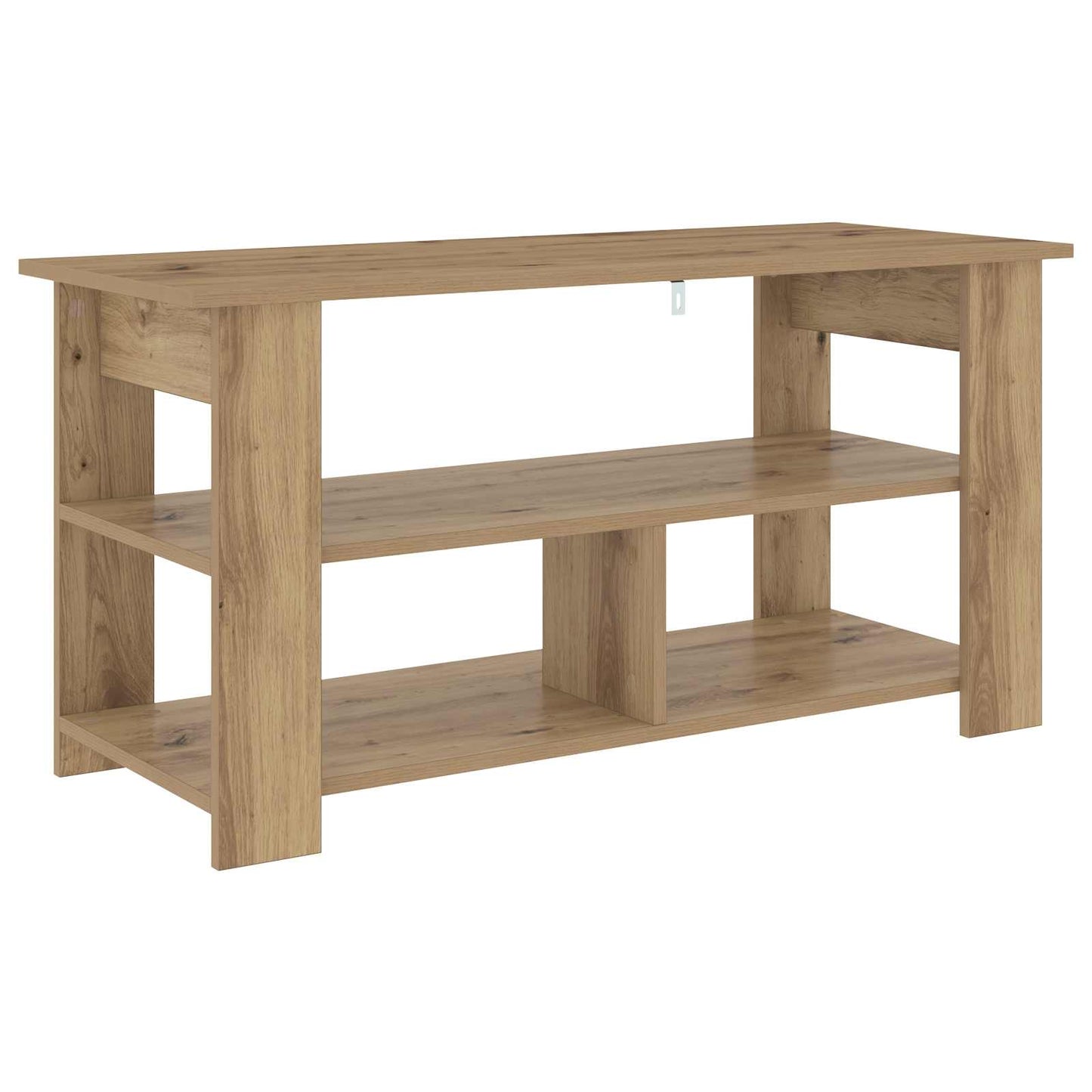 vidaXL Βάση τηλεόρασης 100 x 40 x 50 cm Artisan Oak