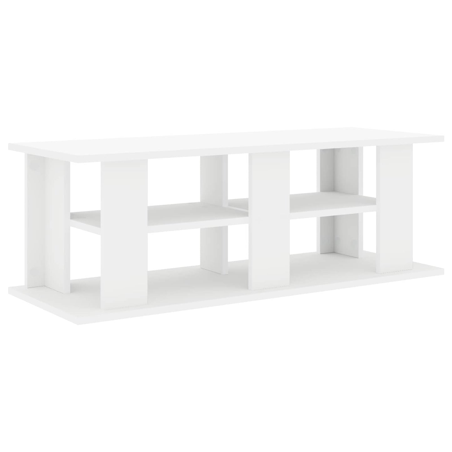 vidaXL Βάση τηλεόρασης Λευκό 96 x 35 x 33,5 εκ