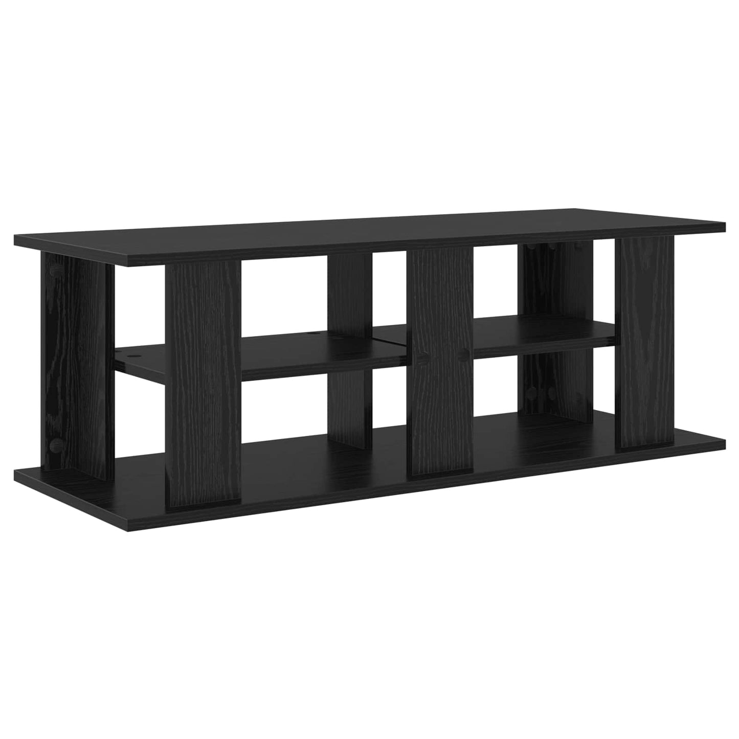 vidaXL Βάση τηλεόρασης Μαύρη Οξυά 96 x 35 x 33,5 εκ
