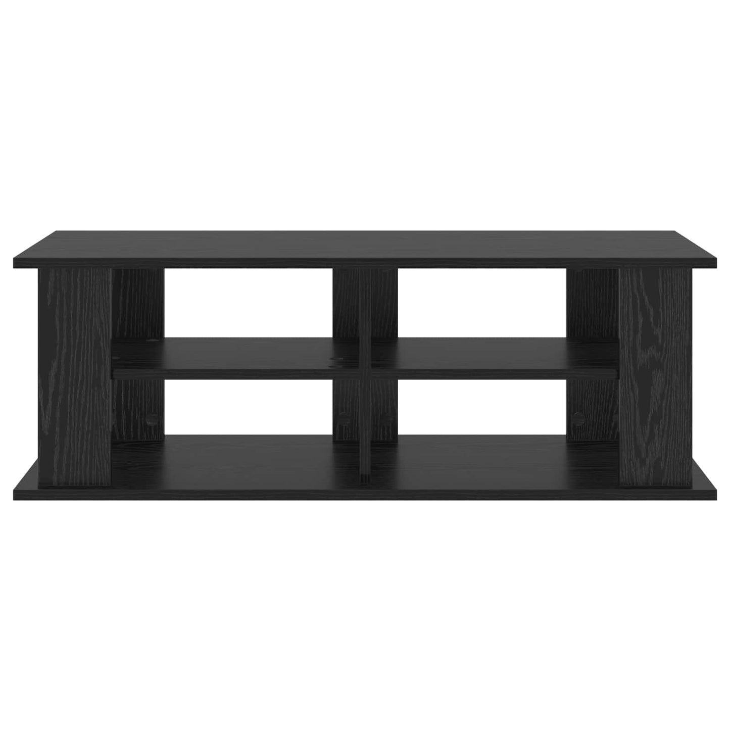 vidaXL Βάση τηλεόρασης Μαύρη Οξυά 96 x 35 x 33,5 εκ