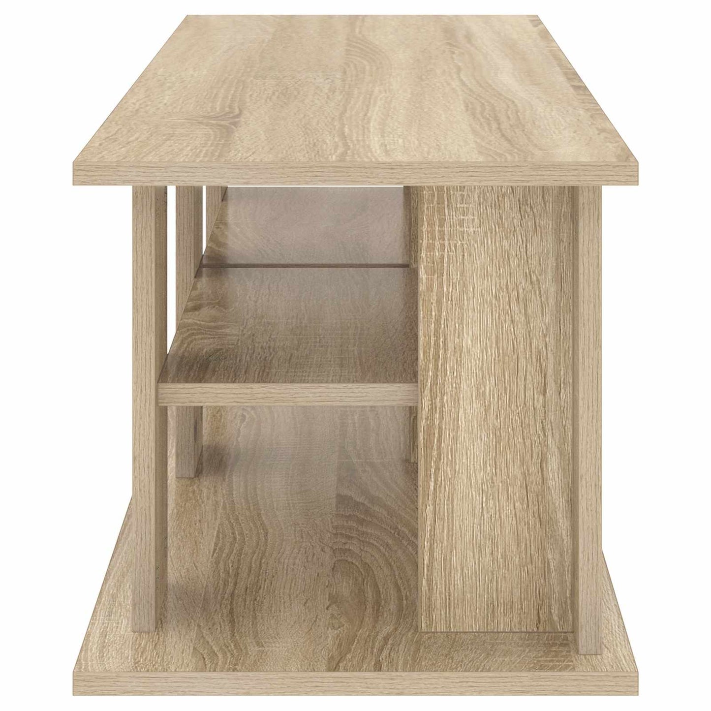 vidaXL Βάση τηλεόρασης Δρύς Sonoma 96 x 35 x 33,5 εκ