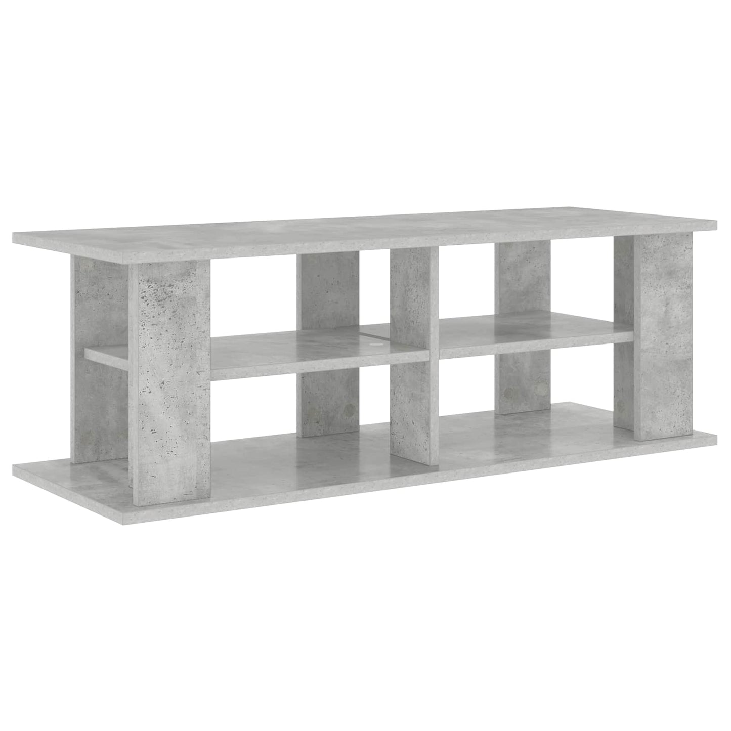 vidaXL Βάση τηλεόρασης Σκυρόδεμα Γκρι 96 x 35 x 33,5 εκ