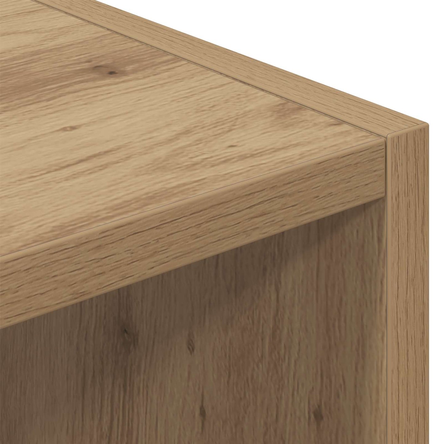 vidaXL Πλαϊνό γραφείο Artisan Oak 90 x 30 x 90 cm