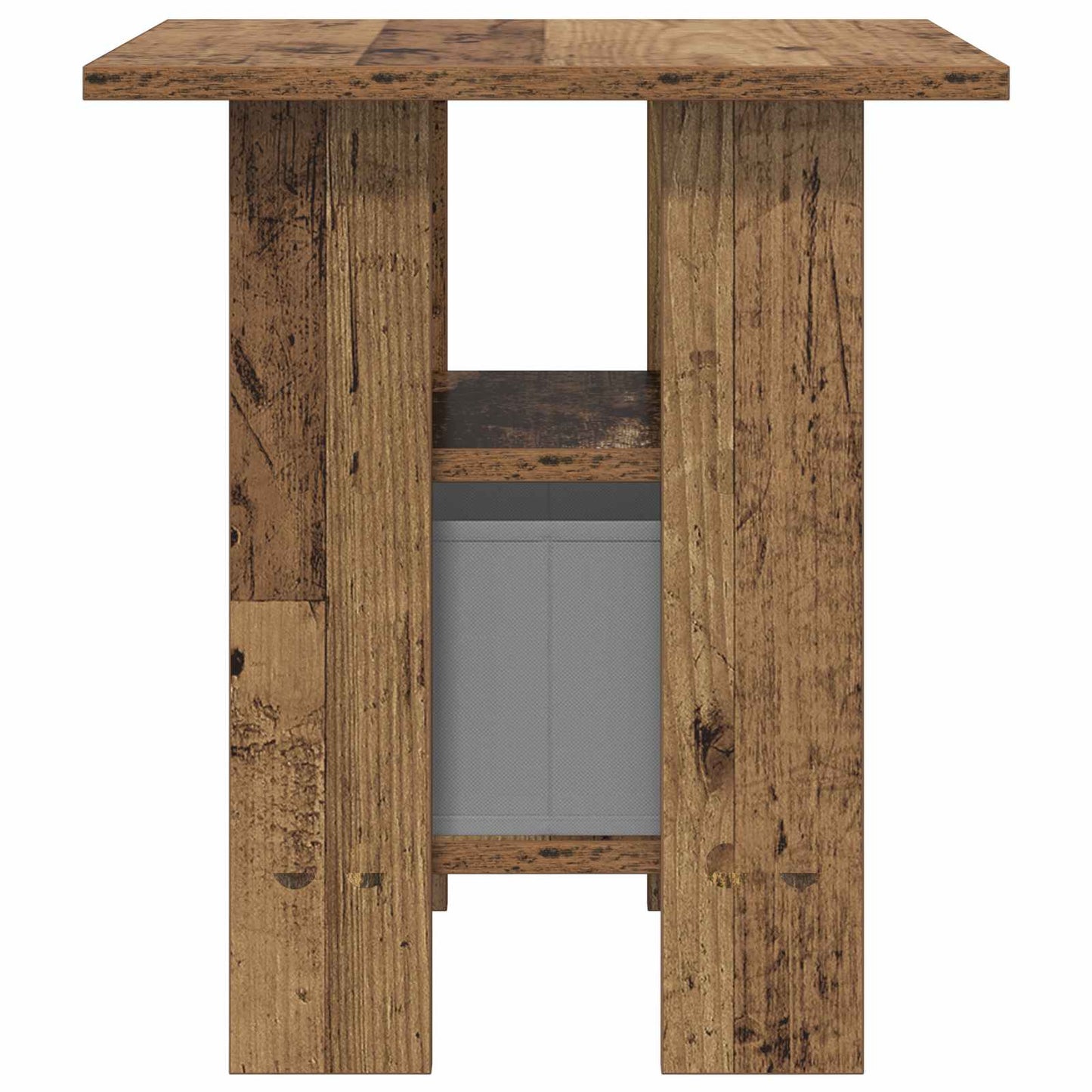 vidaXL Κομοδίνο 2 pcs Παλιό ξύλο 41 x 40 x 45 εκ Επεξεργασμένο ξύλο