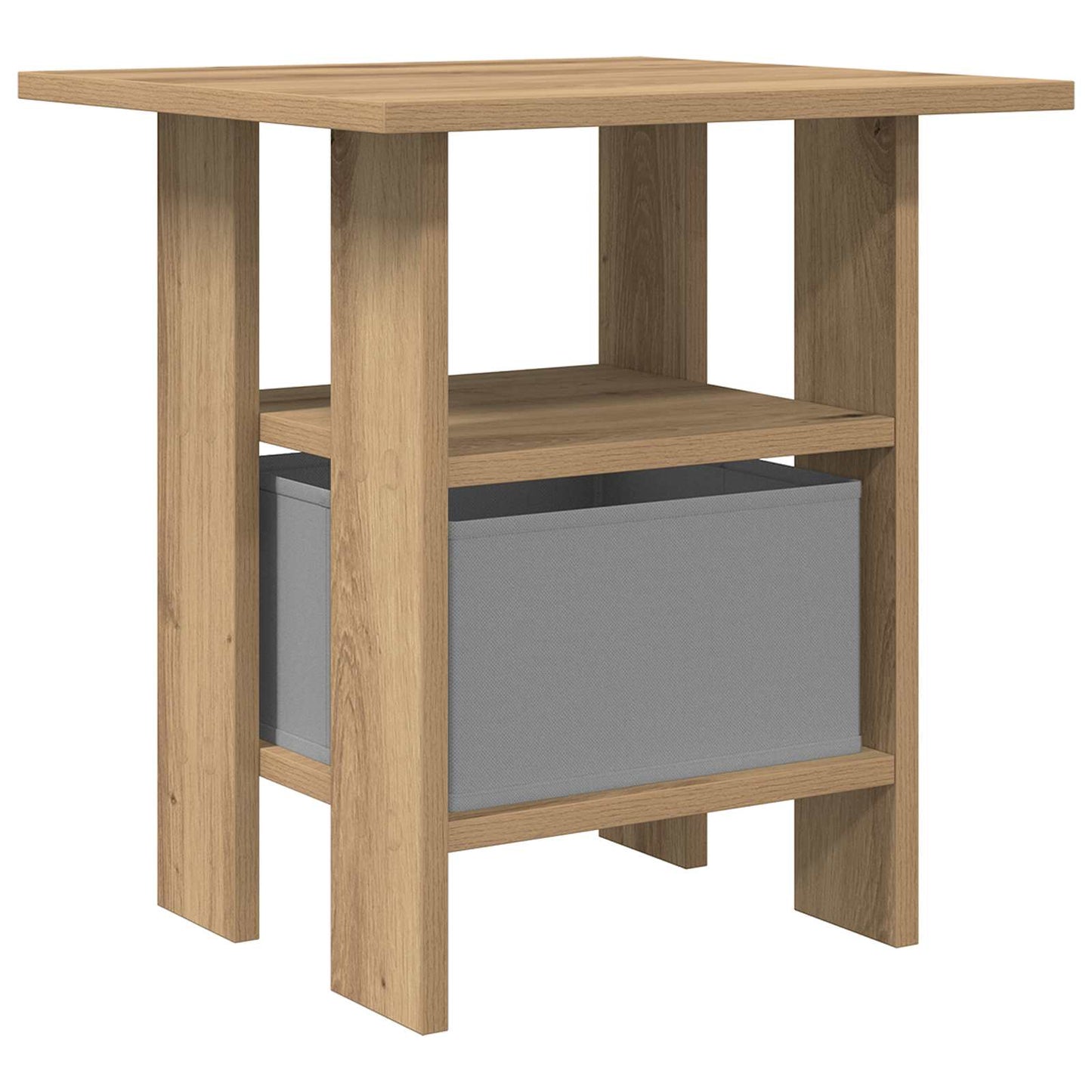 vidaXL Κομοδίνο 2 pcs Artisan Oak 41 x 40 x 45 εκ Επεξεργασμένο ξύλο