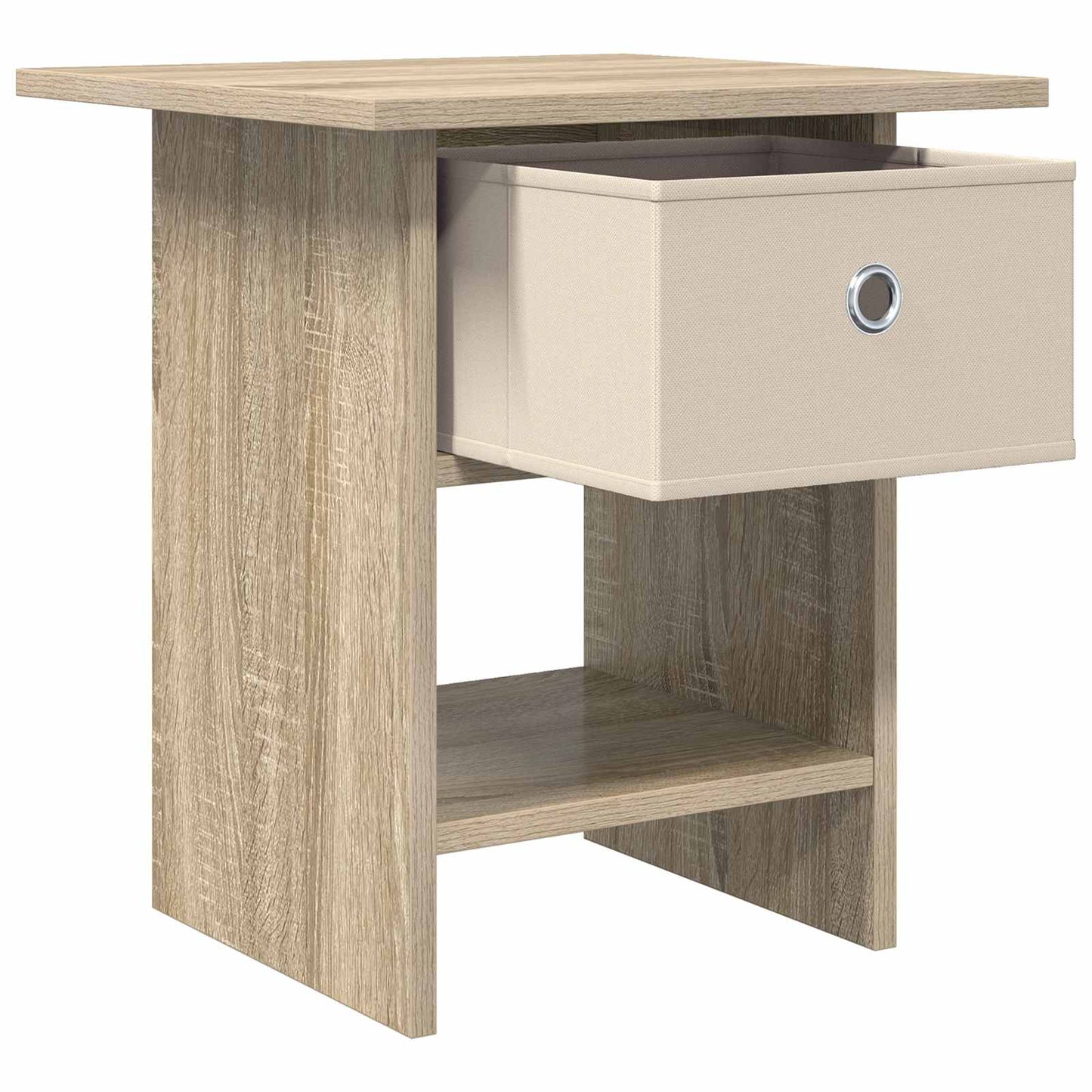 vidaXL Κομοδίνο Δρύς Sonoma 41 x 40 x 45 εκ Επεξεργασμένο ξύλο