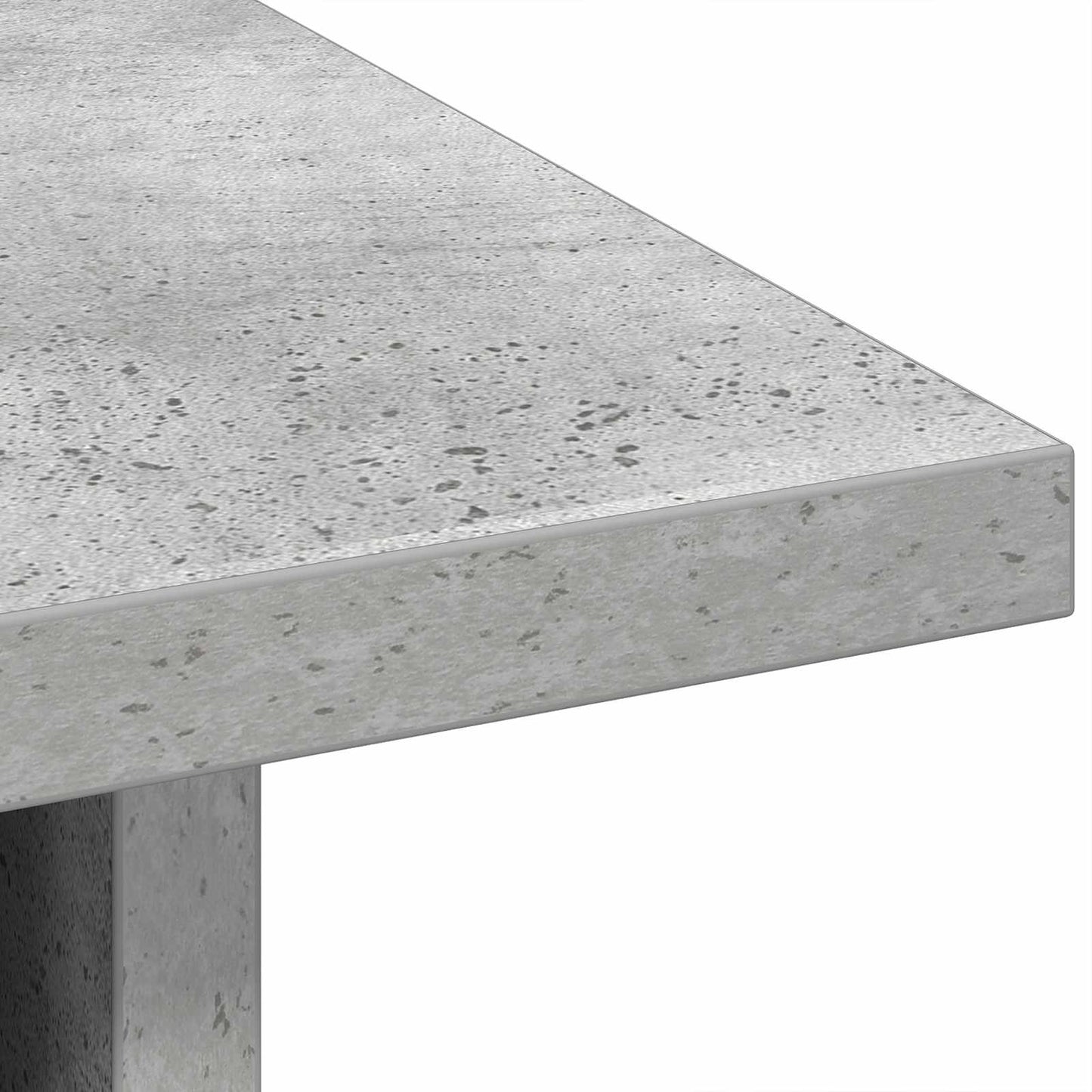 vidaXL Κομοδίνο με συρτάρι 2 pcs Σκυρόδεμα Γκρι 41 x 40 x 45 εκ