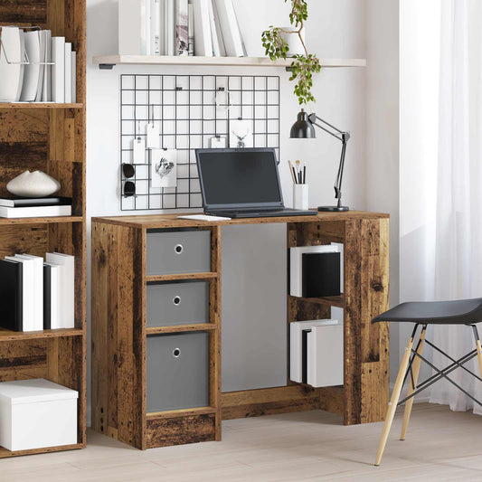 vidaXL Γραφείο Παλιό ξύλο 100 x 40 x 75 cm Επεξεργασμένο Ξύλο