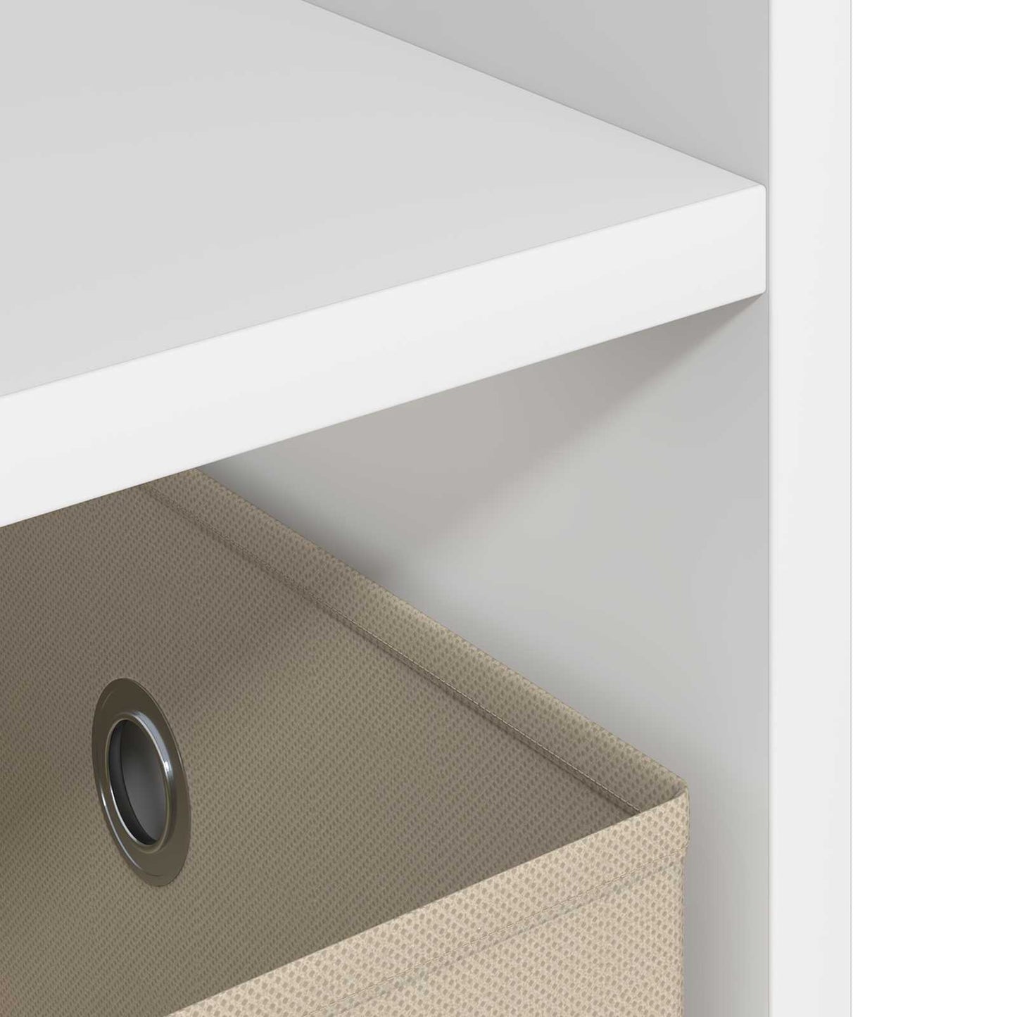 vidaXL Βάση τηλεόρασης με συρτάρι Λευκό 79 x 40 x 48 εκ