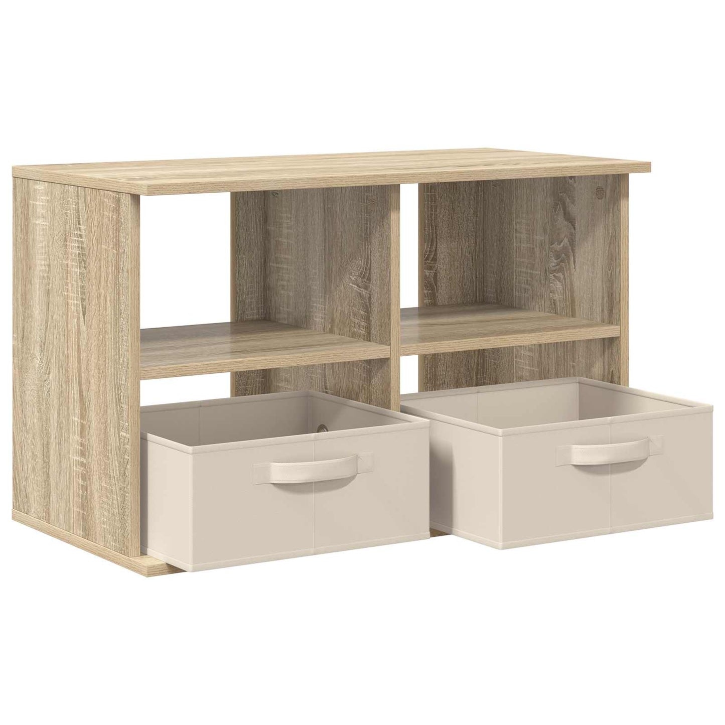 vidaXL Βάση τηλεόρασης με συρτάρι Δρύς Sonoma 79 x 40 x 48 εκ