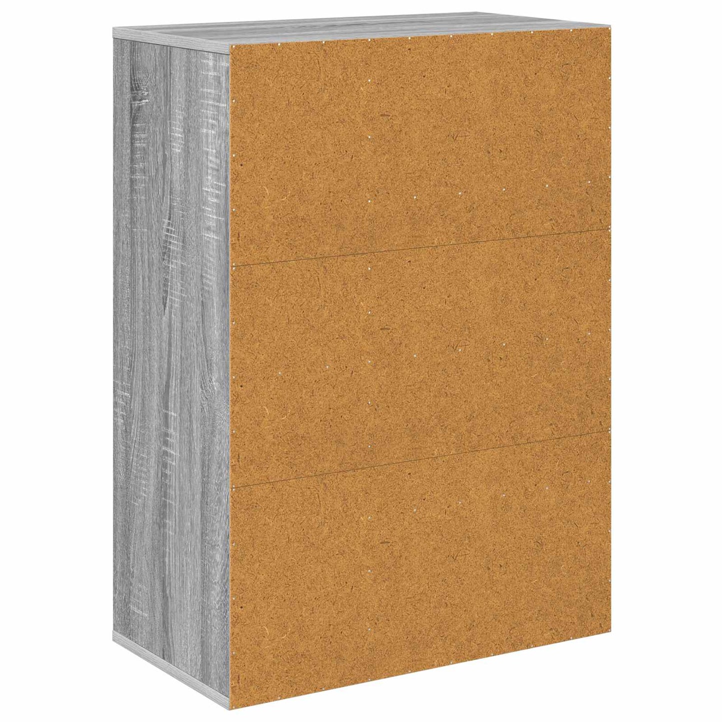 vidaXL Πλαϊνό γραφείο Γκρι Sonoma 60 x 33,5 x 84 εκ