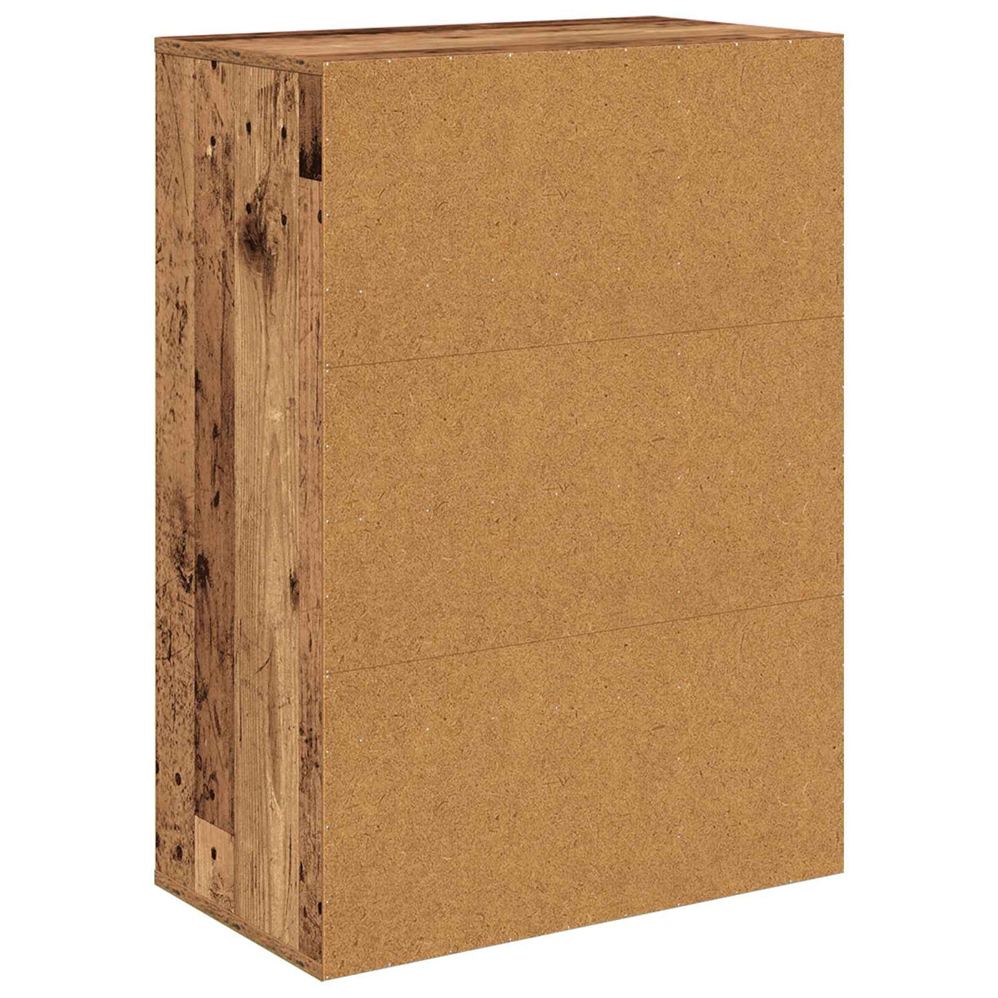 vidaXL Πλαϊνό γραφείο Παλαιωμένο ξύλο 60 x 33,5 x 84 εκ