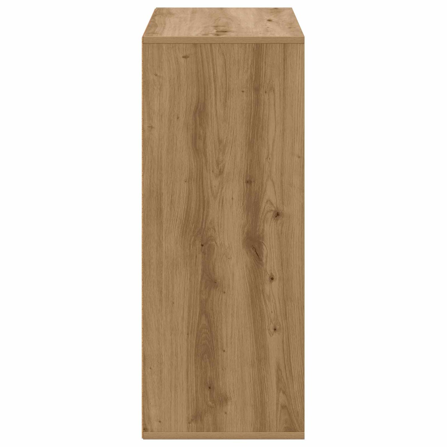 vidaXL Πλαϊνό γραφείο Artisan Δρυς 60 x 33,5 x 84 εκ