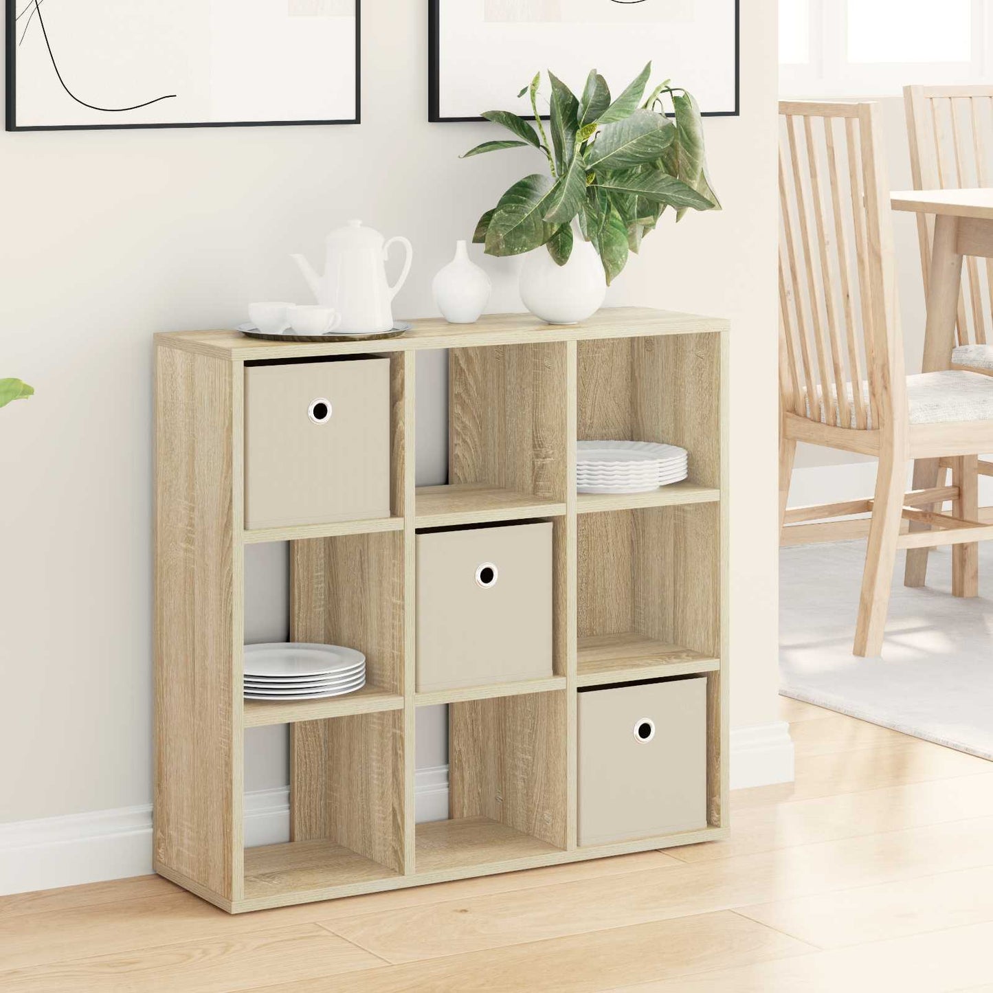 vidaXL Πλαϊνό γραφείο Δρύς Sonoma 73,5 x 24 x 69,5 εκ.