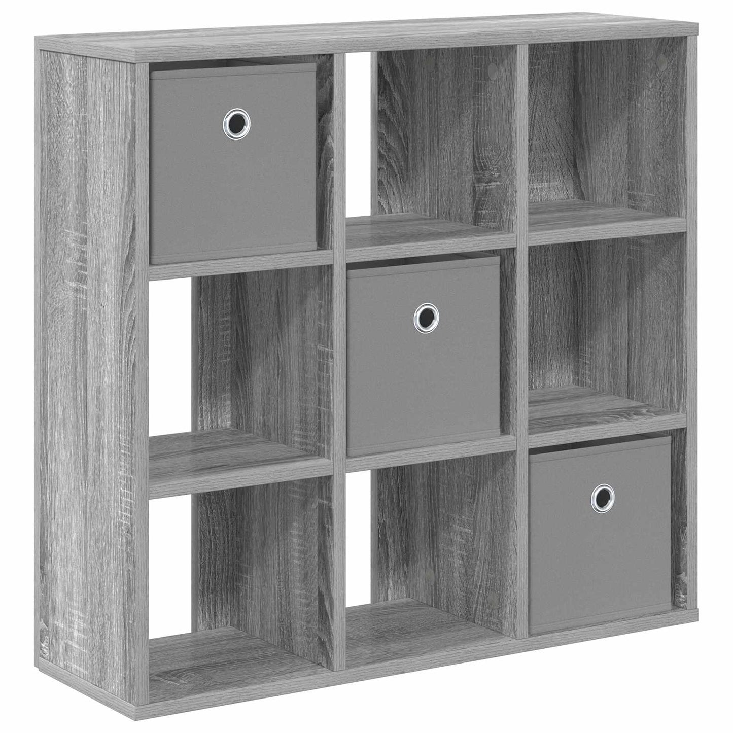 vidaXL Πλαϊνό γραφείο Γκρίζο Σονομα 73,5 x 24 x 69,5 εκ.