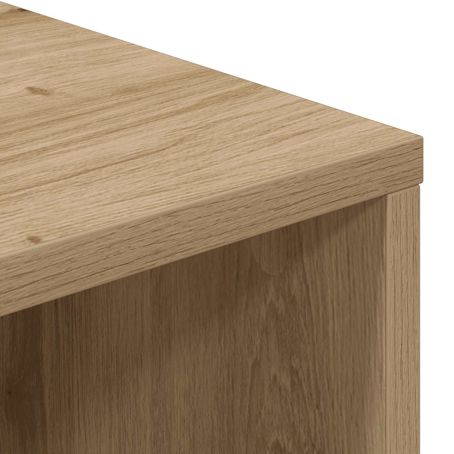 vidaXL Πλαϊνό γραφείο Artisan Oak 73,5 x 24 x 69,5 εκ.