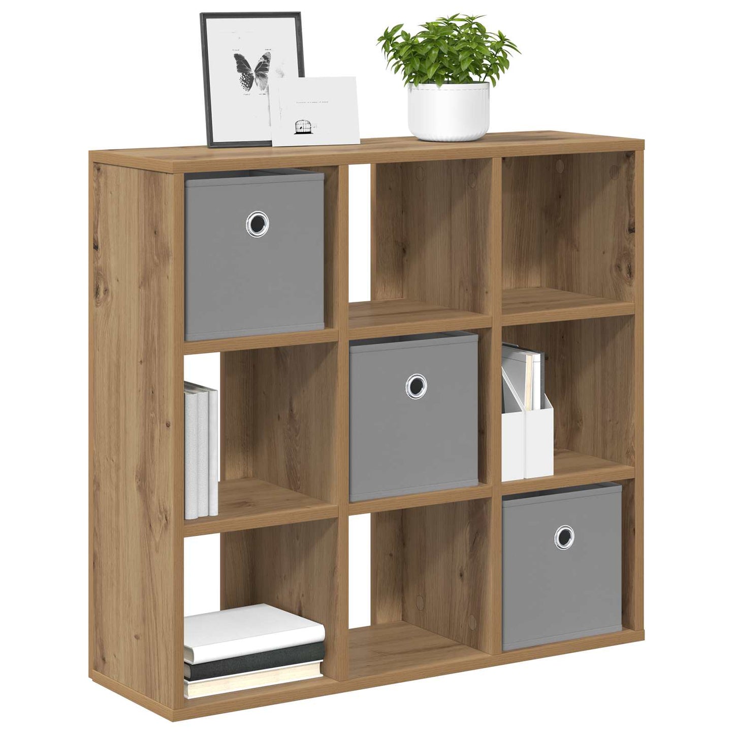 vidaXL Πλαϊνό γραφείο Artisan Oak 73,5 x 24 x 69,5 εκ.