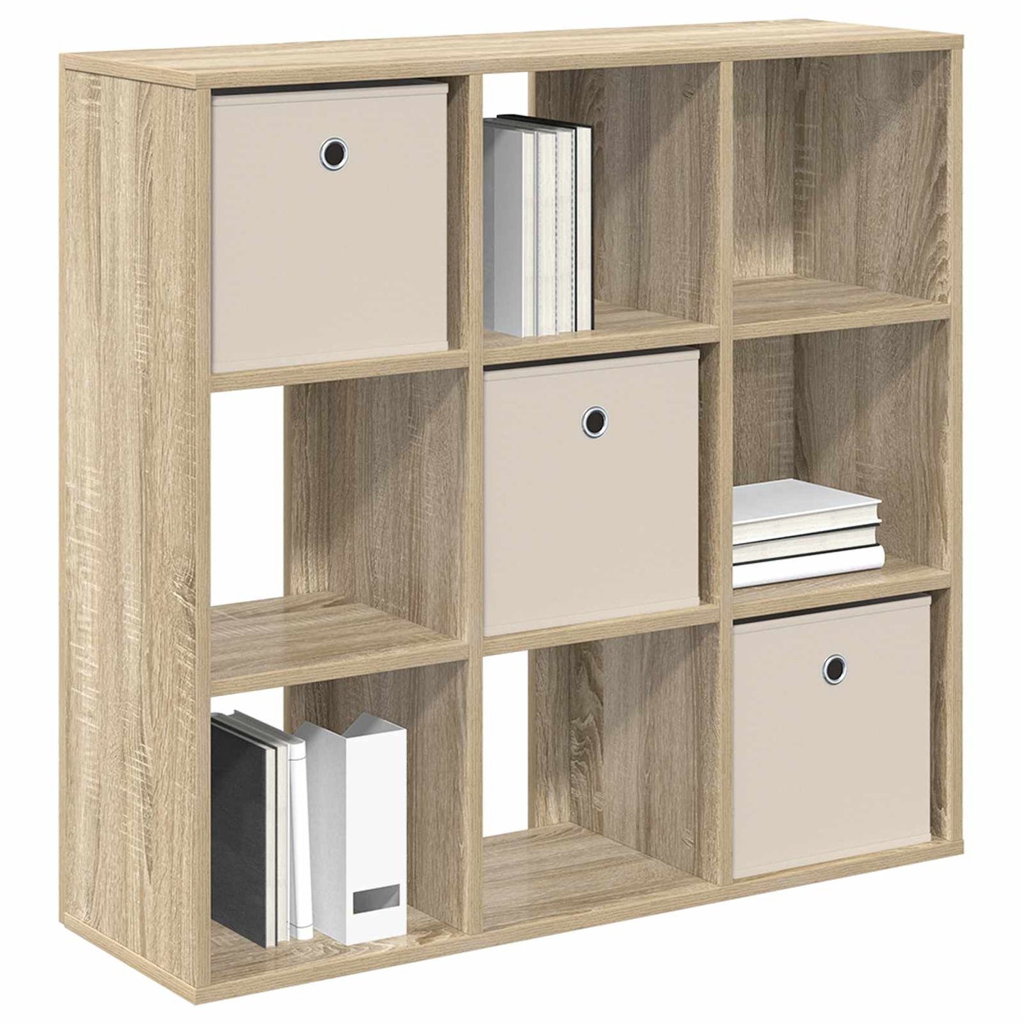 vidaXL Πλαϊνό γραφείο Δρύς Sonoma 88,5 x 29 x 84,5 εκ.
