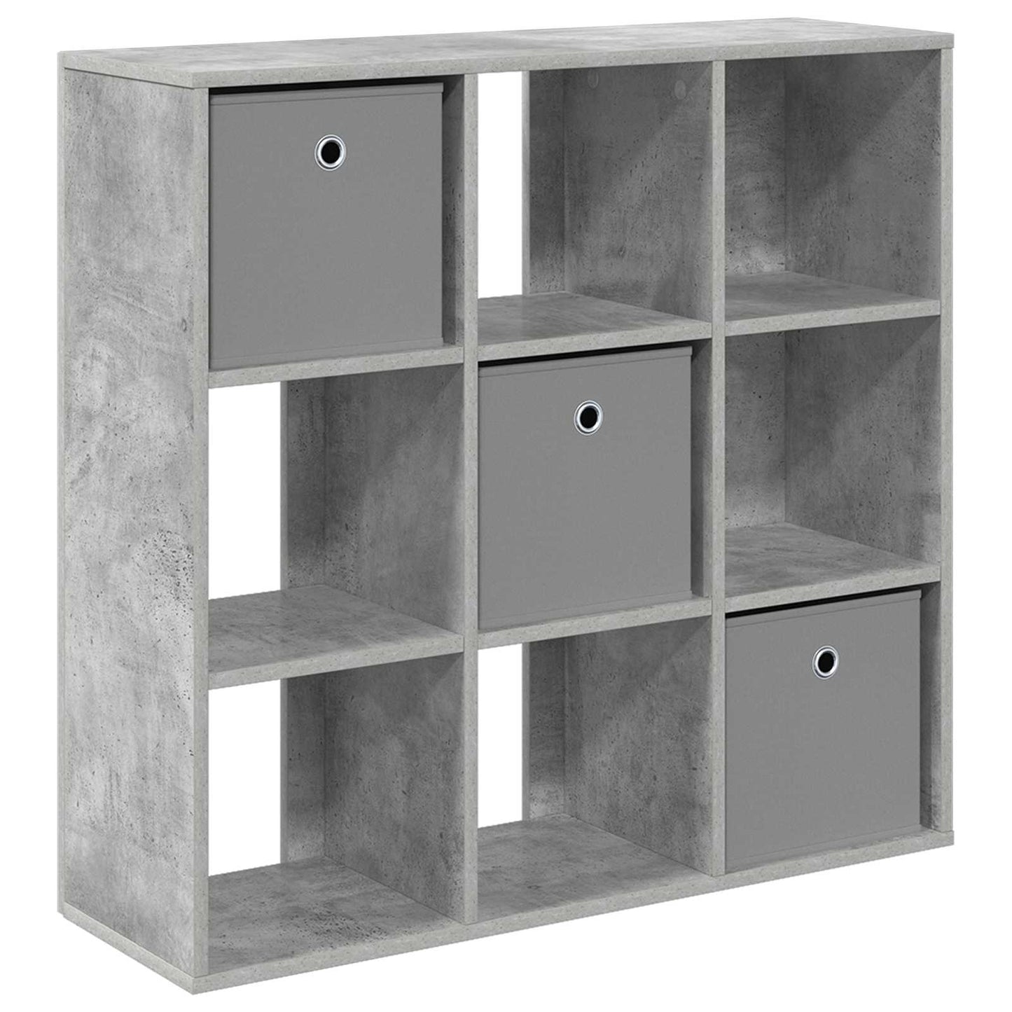 vidaXL Πλαϊνό γραφείο Σκυρόδεμα Γκρι 88,5 x 29 x 84,5 εκ.