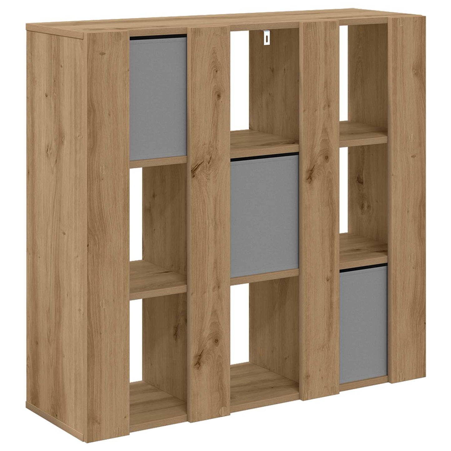 vidaXL Πλαϊνό γραφείο Artisan Oak 88,5 x 29 x 84,5 εκ.
