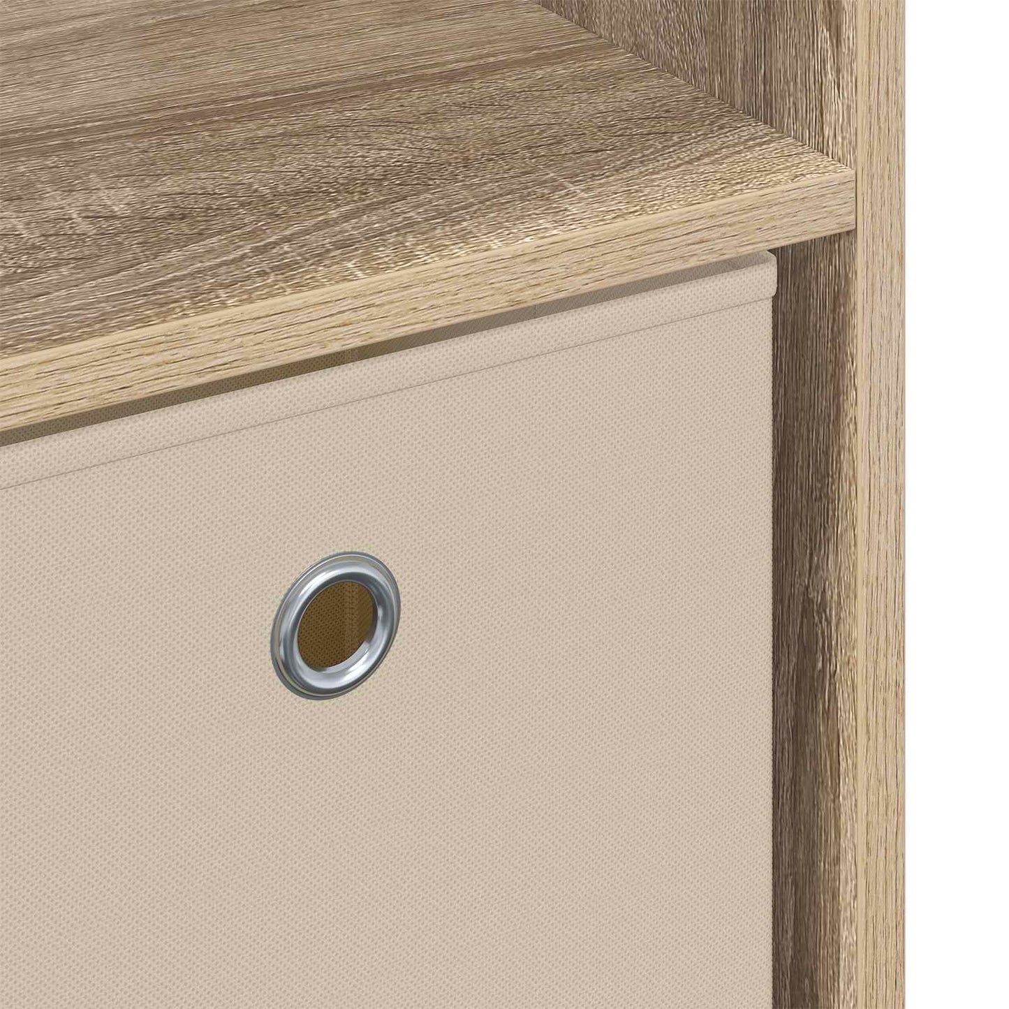 vidaXL Πλαϊνό γραφείο με συρτάρι Δρύς Sonoma 102 x 31 x 99,5 εκ.