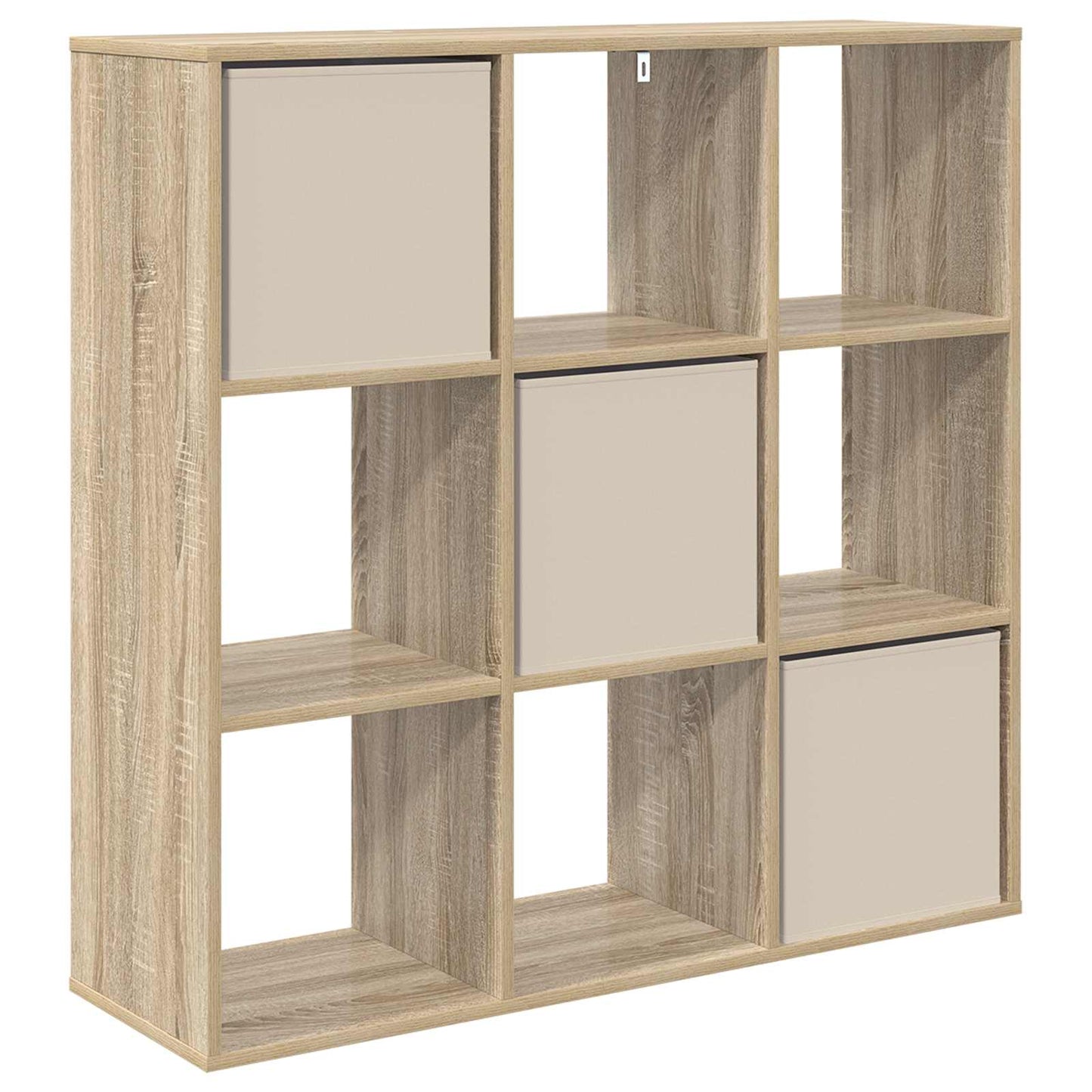 vidaXL Πλαϊνό γραφείο με συρτάρι Δρύς Sonoma 102 x 31 x 99,5 εκ.