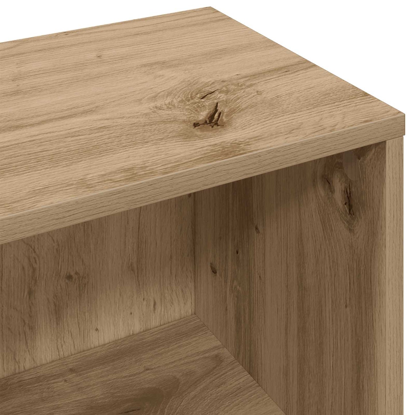 vidaXL Πλαϊνό γραφείο Artisan Oak 88,5 x 27,5 x 63,5 εκ