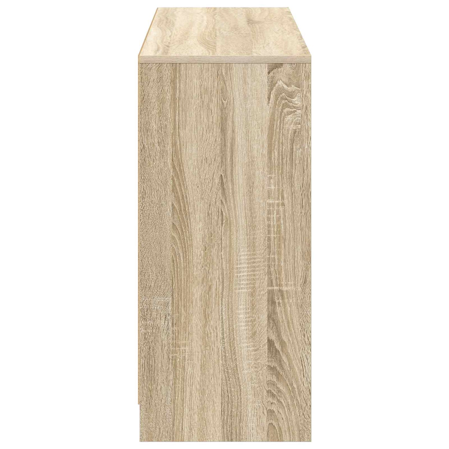 vidaXL Πλαϊνό γραφείο με συρτάρι Δρύς Sonoma 102 x 32 x 73,5 εκ