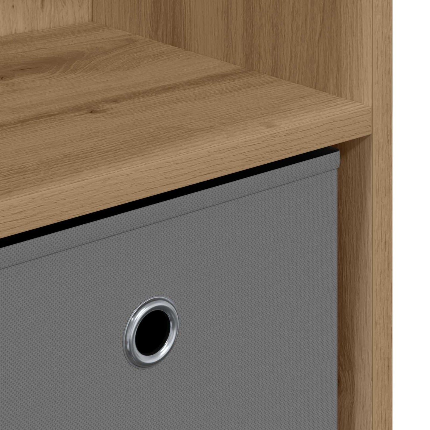 vidaXL Πλαϊνό γραφείο Artisan Oak 102 x 32 x 73,5 εκ