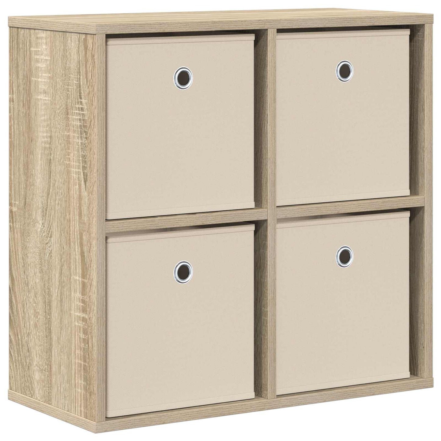 vidaXL Πλαϊνό γραφείο με συρτάρι Δρύς Sonoma 59,5 x 27 x 57 εκ