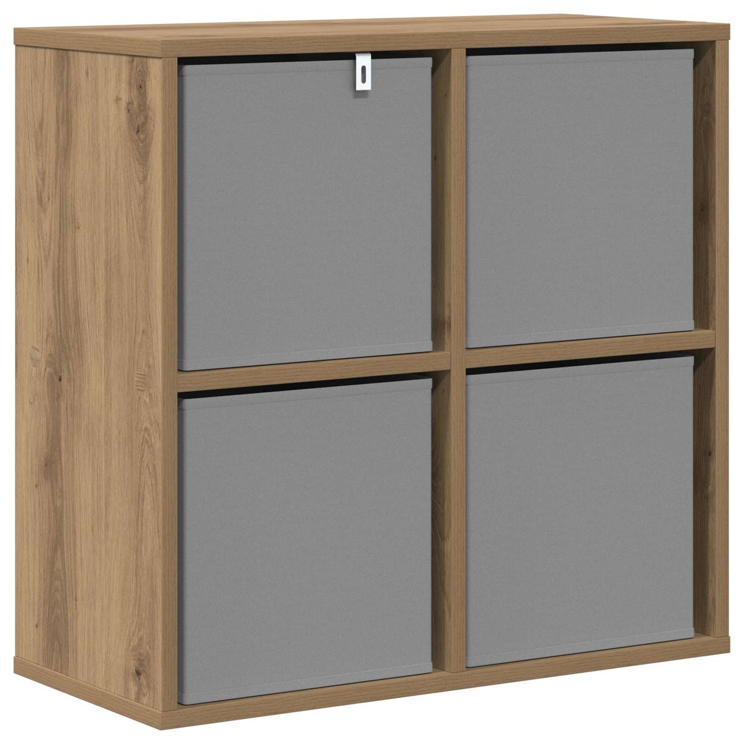 vidaXL Πλαϊνό γραφείο Artisan Oak 59,5 x 27 x 57 εκ