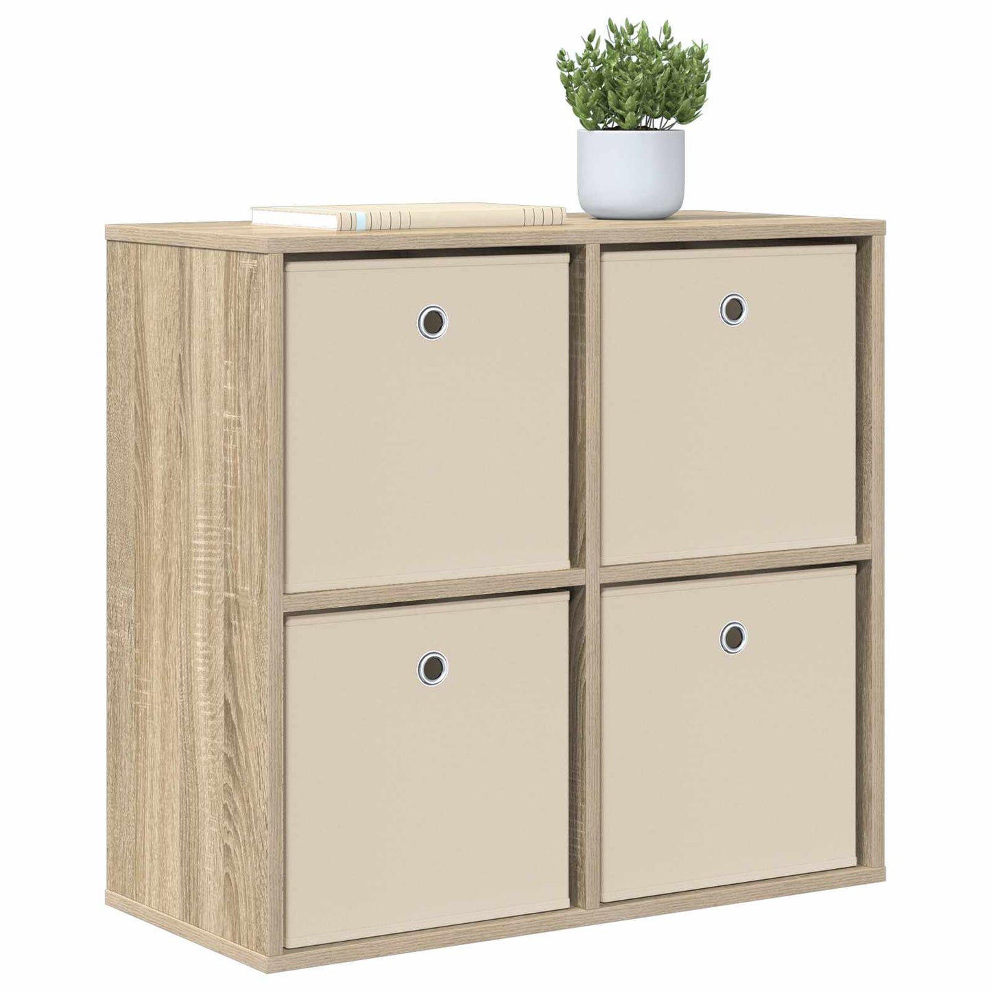 vidaXL Πλαϊνό γραφείο με συρτάρι Δρύς Sonoma 68,5 x 32 x 67 εκ