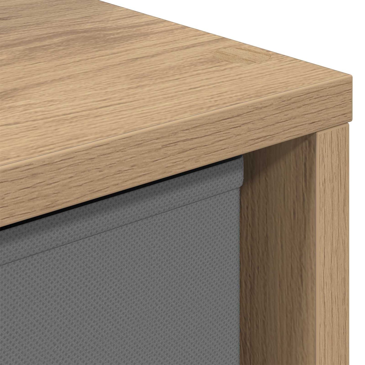 vidaXL Πλαϊνό γραφείο Artisan Oak 68,5 x 32 x 67 εκ
