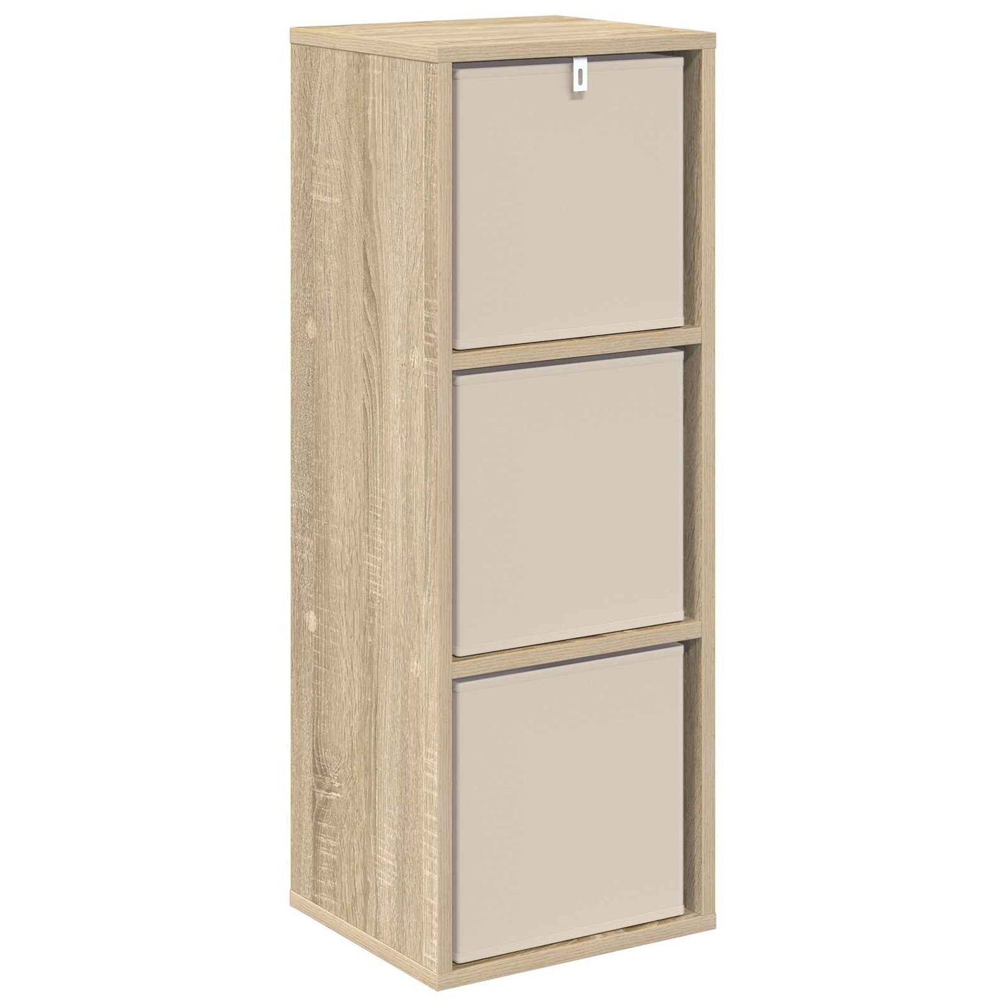 vidaXL Πλαϊνό γραφείο με συρτάρι Δρύς Sonoma 30,5 x 27 x 84,5 εκ