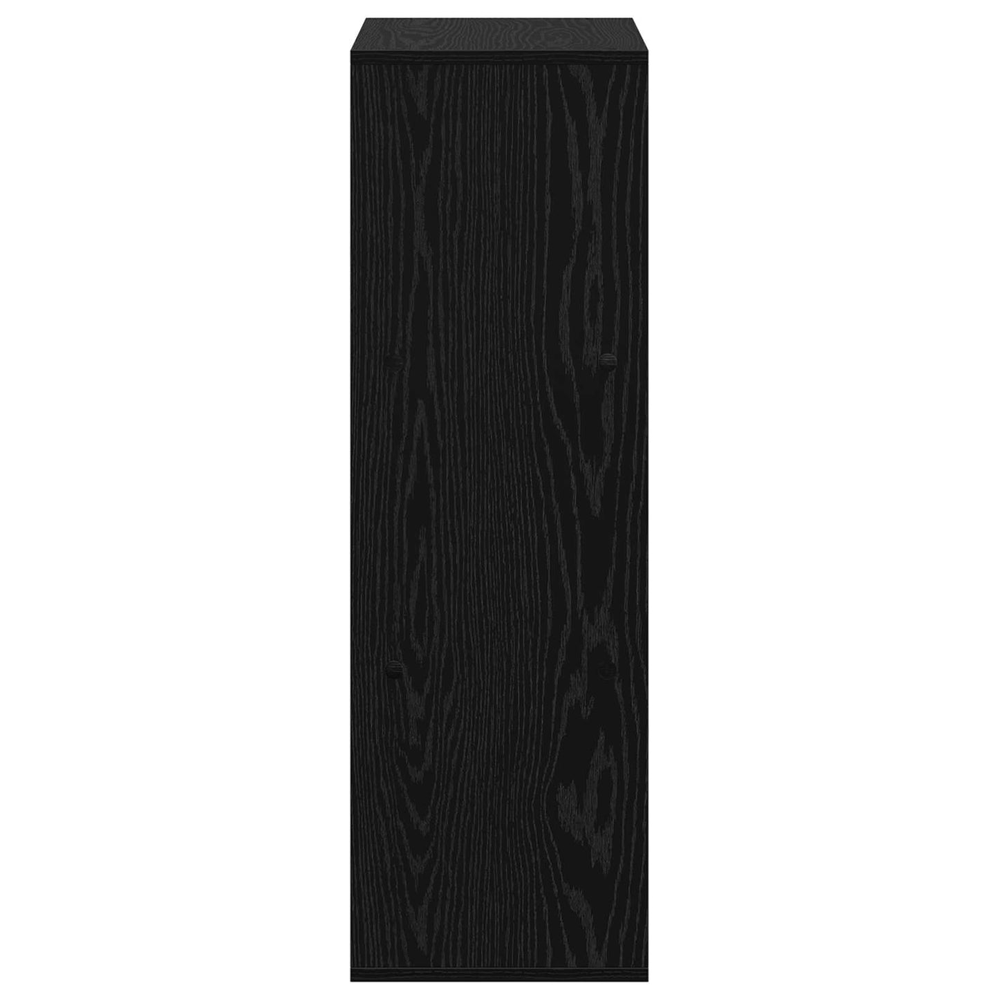 vidaXL Πλαϊνό γραφείο με συρτάρι Μαύρη Οξυά 35 x 32 x 99,5 εκ