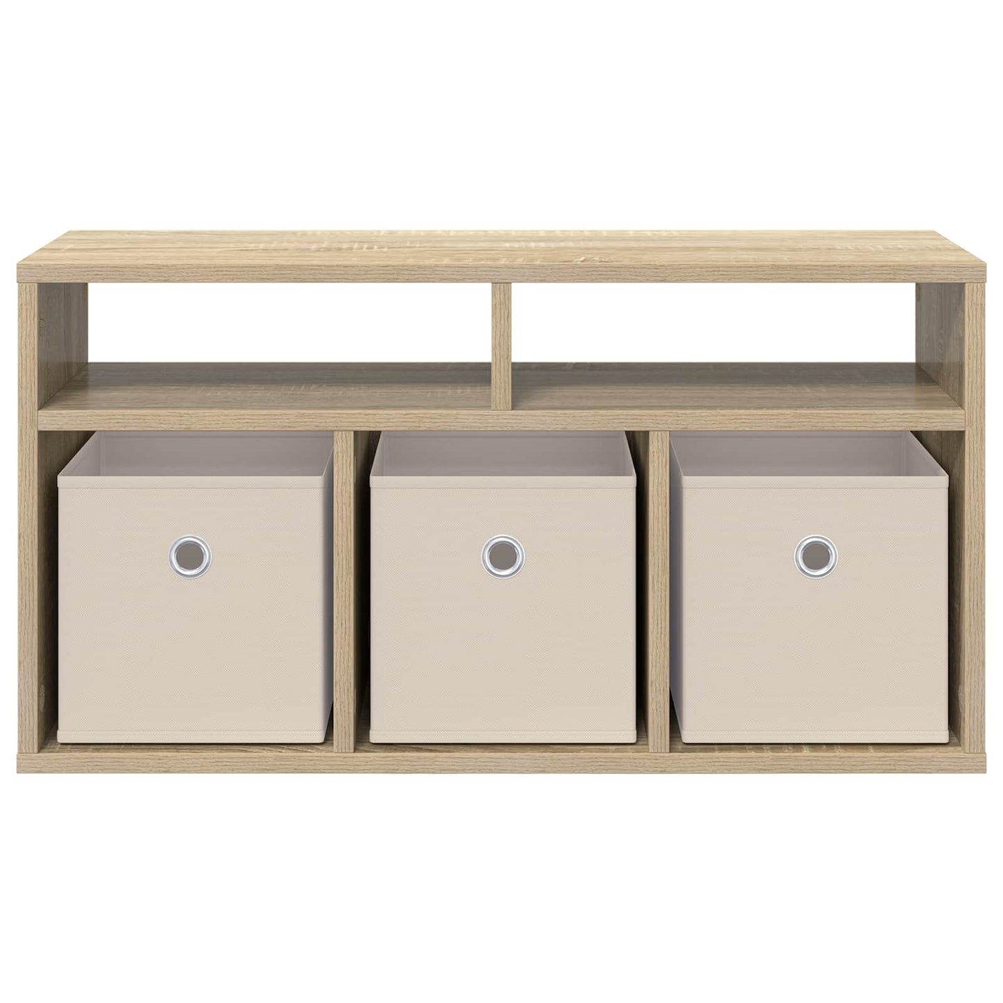 vidaXL Χαμηλό γραφείο με συρτάρι Δρύς Sonoma 72 x 22,5 x 38 εκ
