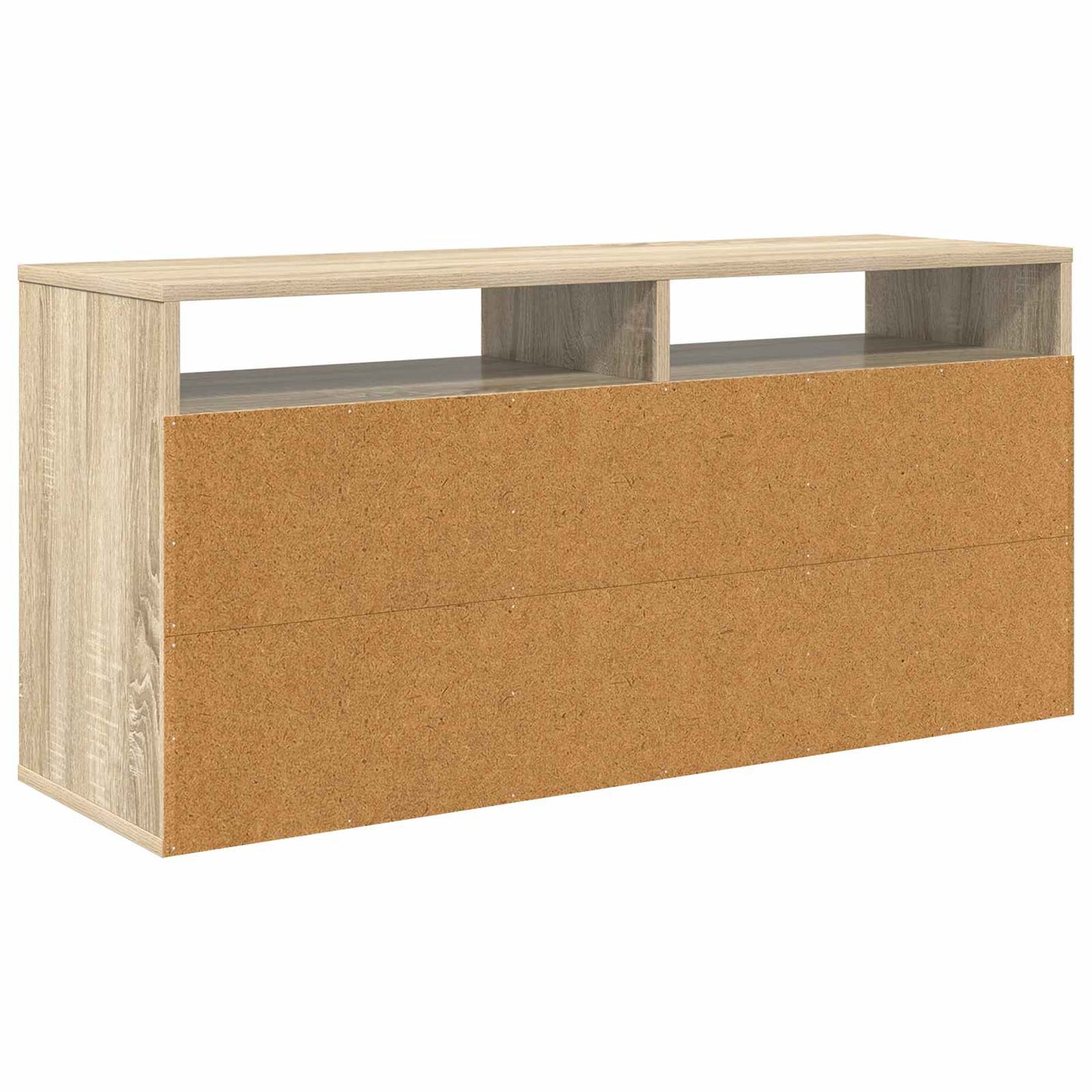 vidaXL Χαμηλό γραφείο με συρτάρι Δρύς Sonoma 102 x 32 x 48,5 εκ.